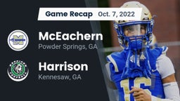Recap: McEachern  vs. Harrison  2022