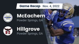 Recap: McEachern  vs. Hillgrove  2022