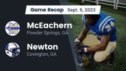 Recap: McEachern  vs. Newton  2023