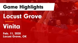Locust Grove  vs Vinita  Game Highlights - Feb. 11, 2020