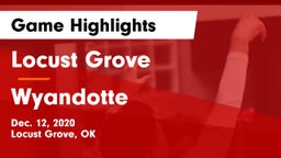 Locust Grove  vs Wyandotte  Game Highlights - Dec. 12, 2020