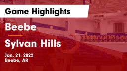 Beebe  vs Sylvan Hills  Game Highlights - Jan. 21, 2022