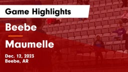 Beebe  vs Maumelle  Game Highlights - Dec. 12, 2023