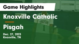 Knoxville Catholic  vs Pisgah  Game Highlights - Dec. 27, 2023