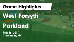 West Forsyth  vs Parkland  Game Highlights - Feb 16, 2017