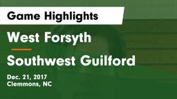 West Forsyth  vs Southwest Guilford Game Highlights - Dec. 21, 2017