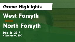 West Forsyth  vs North Forsyth Game Highlights - Dec. 26, 2017