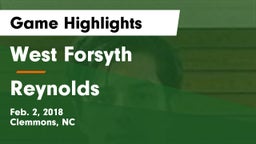 West Forsyth  vs Reynolds  Game Highlights - Feb. 2, 2018