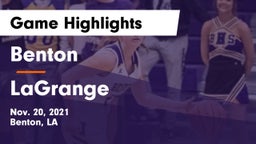 Benton  vs LaGrange Game Highlights - Nov. 20, 2021