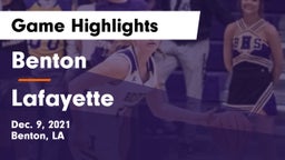 Benton  vs Lafayette Game Highlights - Dec. 9, 2021