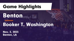 Benton  vs Booker T. Washington  Game Highlights - Nov. 2, 2023