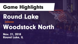 Round Lake  vs Woodstock North  Game Highlights - Nov. 21, 2018