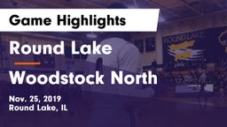 Round Lake  vs Woodstock North  Game Highlights - Nov. 25, 2019