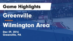 Greenville  vs Wilmington Area  Game Highlights - Dec 29, 2016