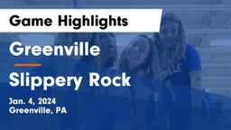 Greenville  vs Slippery Rock  Game Highlights - Jan. 4, 2024