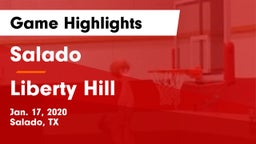 Salado   vs Liberty Hill  Game Highlights - Jan. 17, 2020