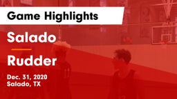 Salado   vs Rudder  Game Highlights - Dec. 31, 2020