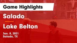 Salado   vs Lake Belton   Game Highlights - Jan. 8, 2021