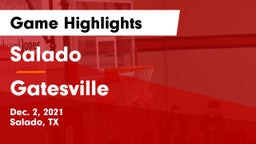 Salado   vs Gatesville  Game Highlights - Dec. 2, 2021