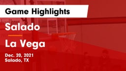 Salado   vs La Vega  Game Highlights - Dec. 20, 2021