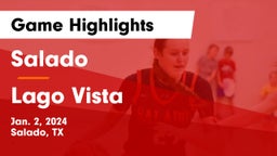 Salado   vs Lago Vista  Game Highlights - Jan. 2, 2024