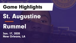 St. Augustine  vs Rummel Game Highlights - Jan. 17, 2020