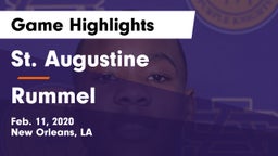 St. Augustine  vs Rummel Game Highlights - Feb. 11, 2020