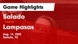 Salado   vs Lampasas  Game Highlights - Aug. 14, 2020