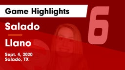 Salado   vs Llano  Game Highlights - Sept. 4, 2020