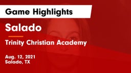 Salado   vs Trinity Christian Academy  Game Highlights - Aug. 12, 2021