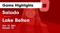 Salado   vs Lake Belton Game Highlights - Oct. 15, 2021
