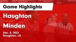 Haughton  vs Minden  Game Highlights - Dec. 8, 2023