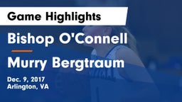 Bishop O'Connell  vs Murry Bergtraum Game Highlights - Dec. 9, 2017