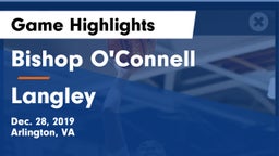 Bishop O'Connell  vs Langley Game Highlights - Dec. 28, 2019