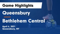 Queensbury  vs Bethlehem Central  Game Highlights - April 6, 2021