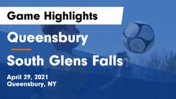 Queensbury  vs South Glens Falls  Game Highlights - April 29, 2021