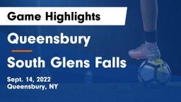 Queensbury  vs South Glens Falls  Game Highlights - Sept. 14, 2022