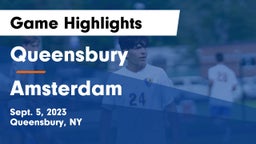 Queensbury  vs Amsterdam  Game Highlights - Sept. 5, 2023