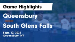 Queensbury  vs South Glens Falls  Game Highlights - Sept. 12, 2023