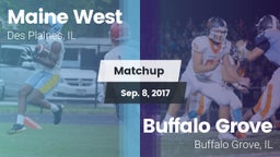Matchup: Maine West HS vs. Buffalo Grove  2017