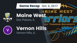 Recap: Maine West  vs. Vernon Hills  2017