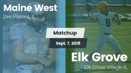 Matchup: Maine West HS vs. Elk Grove  2018