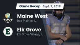 Recap: Maine West  vs. Elk Grove  2018
