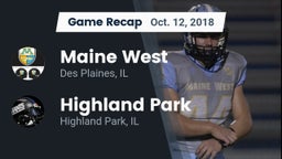 Recap: Maine West  vs. Highland Park  2018