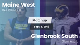Matchup: Maine West HS vs. Glenbrook South  2019