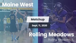 Matchup: Maine West HS vs. Rolling Meadows  2020