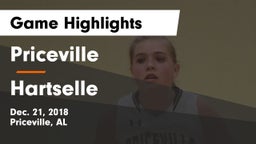 Priceville  vs Hartselle  Game Highlights - Dec. 21, 2018