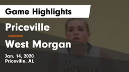 Priceville  vs West Morgan  Game Highlights - Jan. 14, 2020