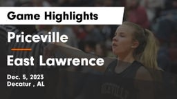 Priceville  vs East Lawrence  Game Highlights - Dec. 5, 2023