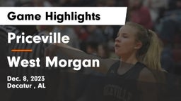 Priceville  vs West Morgan  Game Highlights - Dec. 8, 2023